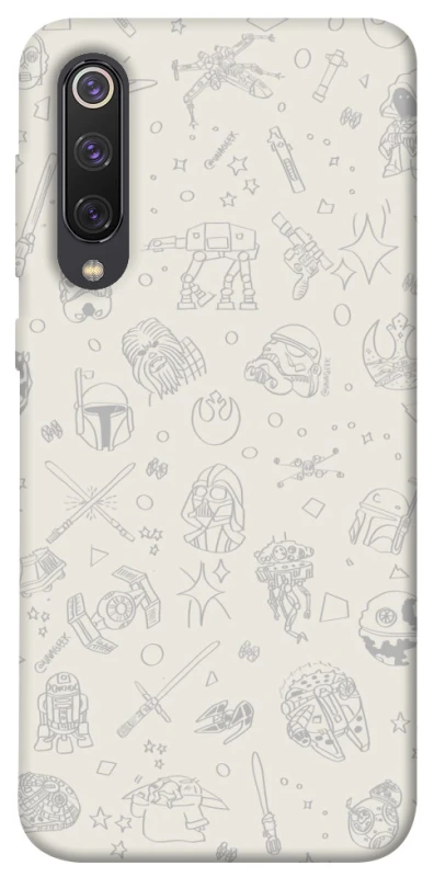 Чохол на Xiaomi Mi 9 SE Star Wars background ver.1 фото 1 з 1