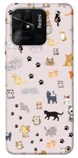 Чохол на Xiaomi Redmi 10C Cat style ver.1 фото 1 з 1