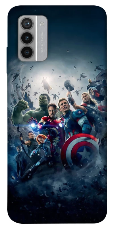Чехол на Nokia G42 Marvel heroes фото 1 из 1