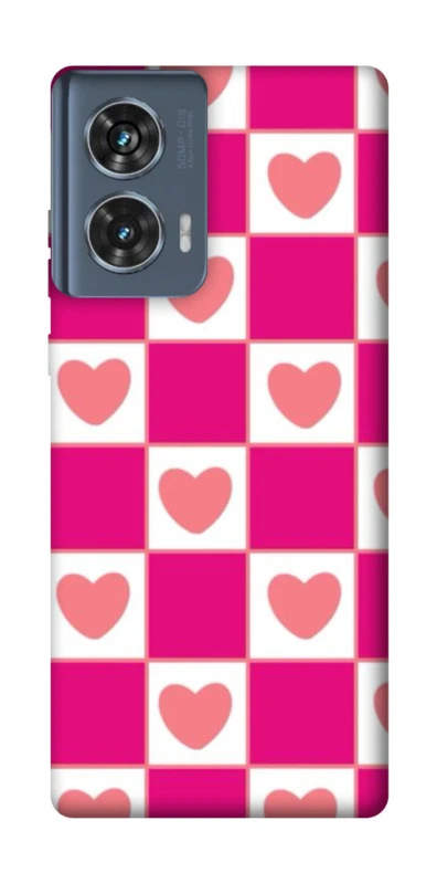 Чохол на Motorola Edge 50 Chess heart фото 1 з 1