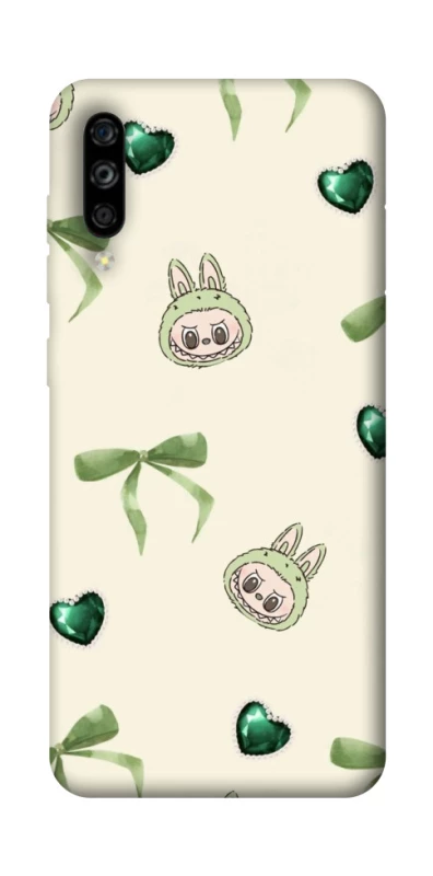 Чехол на ZTE Blade A7s (2019) Labubu Green Heart фото 1 из 1