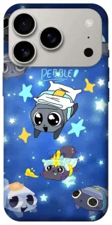 Чехол на Apple iPhone 18 Pro Pebble kitten stars фото 1 из 2