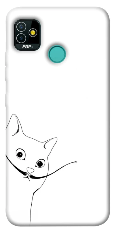 Чехол на TECNO POP 5 Кот Дали фото 1 из 1