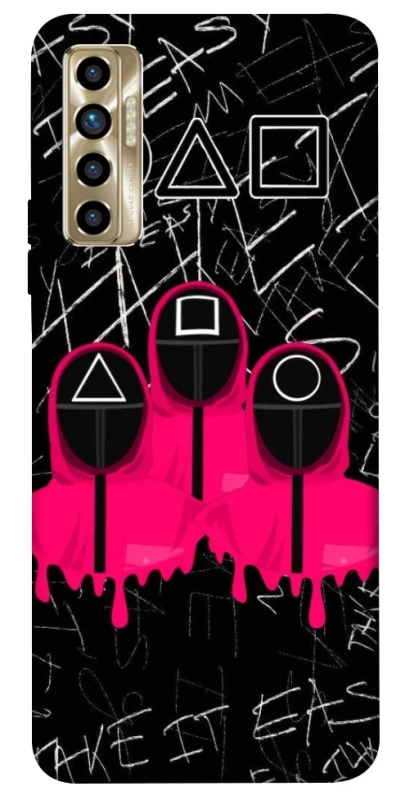 Чохол на TECNO Camon 17P squid game v4 фото 1 з 1