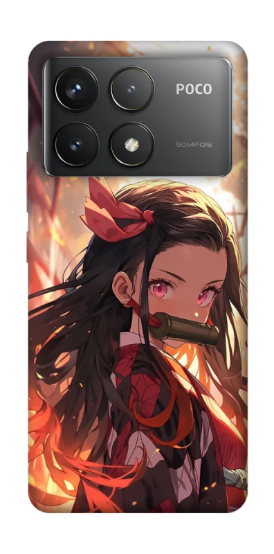 Чохол на Xiaomi Poco F6 Pro Nezuko фото 1 з 1