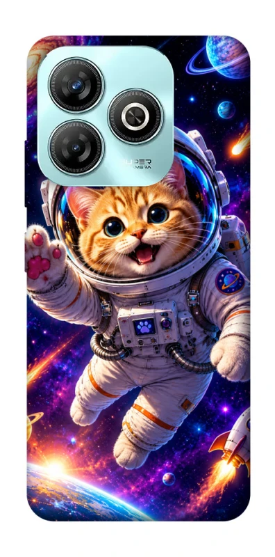 Чохол на ZTE Blade A75 4G Space Cat фото 1 з 1