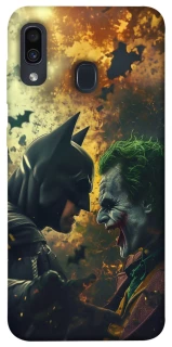 Чехол на Samsung Galaxy A20 / A30 Batman and the Joker фото 1 из 1