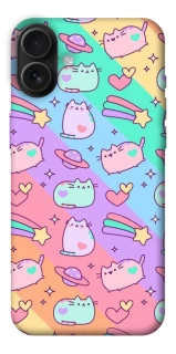 Чехол на Apple iPhone 16 Plus Cat Cute фото 1 из 1