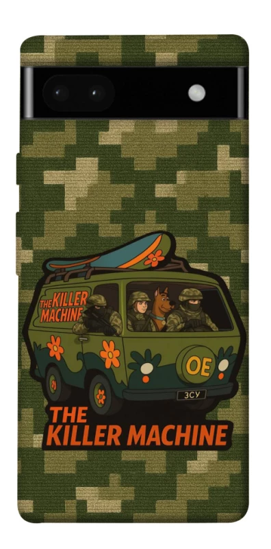 Чохол на Google Pixel 6a Funny machine фото 1 з 1