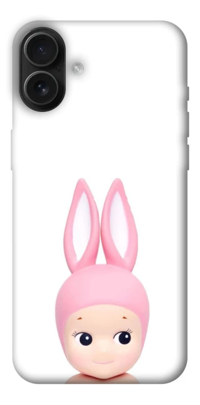Чехол на Apple iPhone 16 Plus Minimal Bunny Peek фото 1 из 1