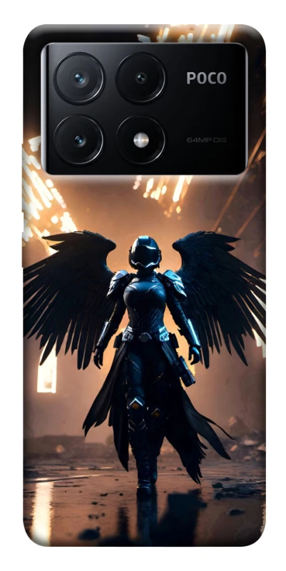 Чохол на Xiaomi Poco X6 Cyber Angel фото 1 з 1