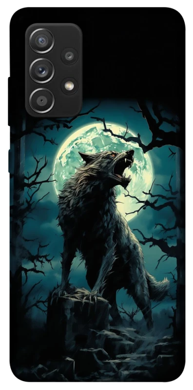 Чохол на Samsung Galaxy A52 4G / A52 5G Вовк під місяцем фото 1 з 1
