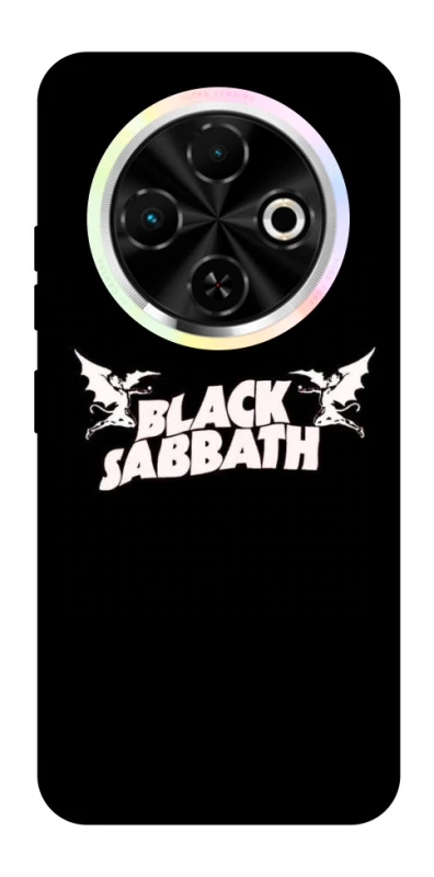 Чохол на TECNO Spark 30C Black Sabbath logo ver.2 фото 1 з 1