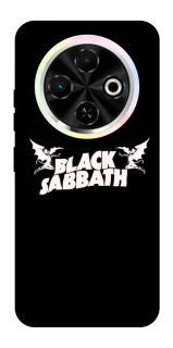 Чехол на TECNO Spark 30C Black Sabbath logo ver.2 фото 1 Чехол на TECNO Spark 30C Black Sabbath logo ver.2 фото 1 из 1