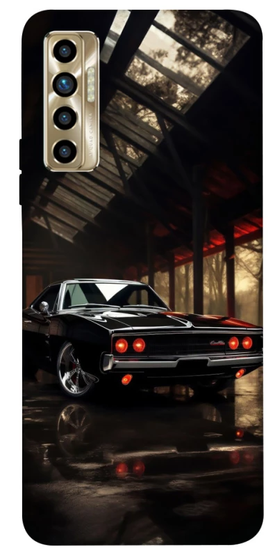 Чехол на TECNO Camon 17P Black classic car фото 1 из 1