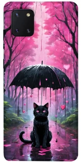 Чохол на Samsung Galaxy Note 10 Lite (A81) Black cat фото 1 з 1
