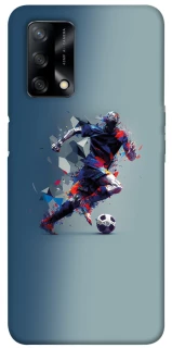 Чехол на Oppo A74 4G Футболист фото 1 из 1