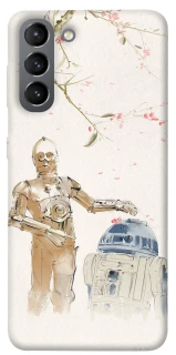 Чохол на Samsung Galaxy S21 Star Wars robots фото 1 з 1