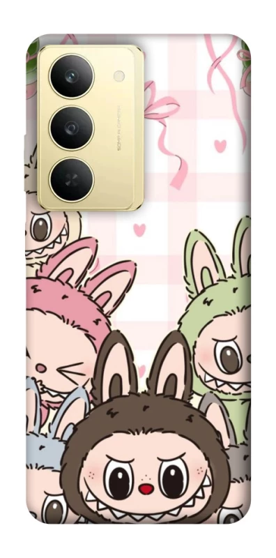 Чехол на Realme 14x All Labubu 2 фото 1 из 1