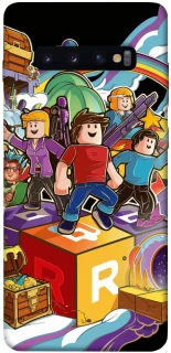 Чехол на Samsung Galaxy S10+ Roblox family фото 1 из 1