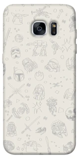 Чохол на Samsung G935F Galaxy S7 Edge Star Wars background ver.1 фото 1 з 1