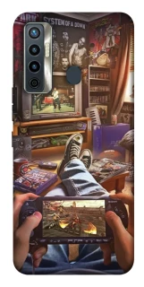 Чехол на TECNO Camon 17 Retro style v4 фото 1 из 1