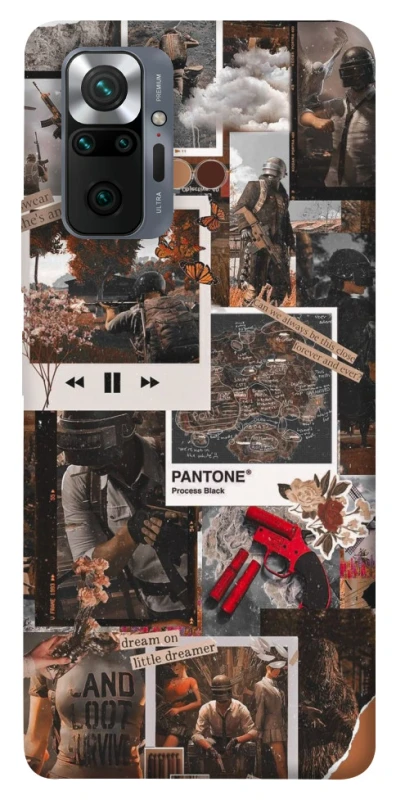 Чехол на Xiaomi Redmi Note 10 Pro PUBG Collage фото 1 из 1