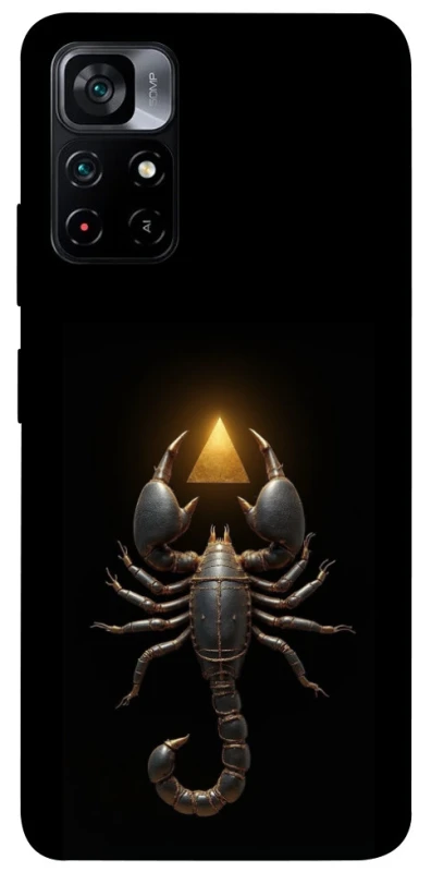 Чохол на Xiaomi Poco M4 Pro 5G Scorpio with Golden Triangle фото 1 з 1