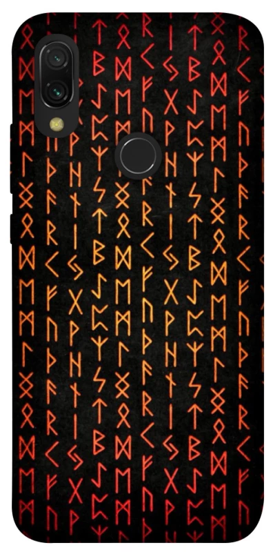 Чехол на Xiaomi Redmi 7 Руны фото 1 из 1