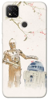 Чохол на Xiaomi Redmi 9C Star Wars robots фото 1 з 1