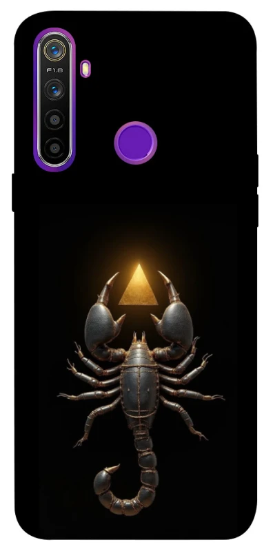 Чехол на Realme 5 Scorpio with Golden Triangle фото 1 из 1