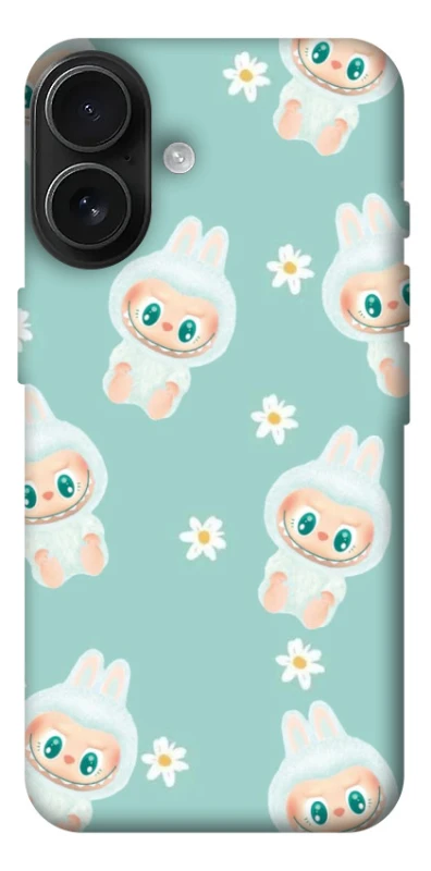 Чохол на Apple iPhone 17 (6.3") Labubu Green фото 1 з 1