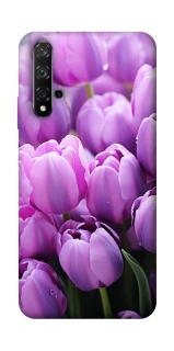 Чохол на Huawei Honor 20 / Nova 5T Фіолетові тюльпани фото 1 з 1