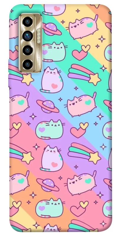 Чохол на TECNO Camon 17P Cat Cute фото 1 з 1