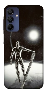 Чехол на Samsung Galaxy A15 4G/5G Серебряный сёрфер фото 1 из 1