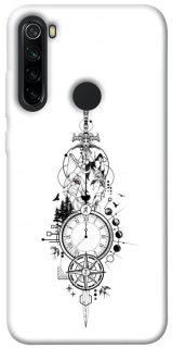 Чехол на Xiaomi Redmi Note 8 Tattoo ver.8 фото 1 из 1