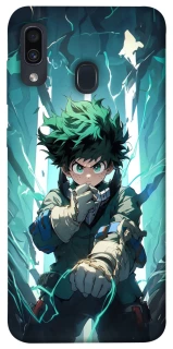 Чехол на Samsung Galaxy A20 / A30 Izuku Midoriya фото 1 из 1