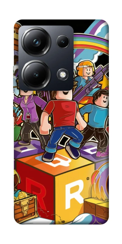 Чохол на Xiaomi Poco M6 Pro 4G Roblox family фото 1 з 1