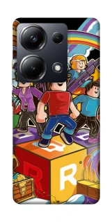 Чохол на Xiaomi Poco M6 Pro 4G Roblox family фото 1 з 1