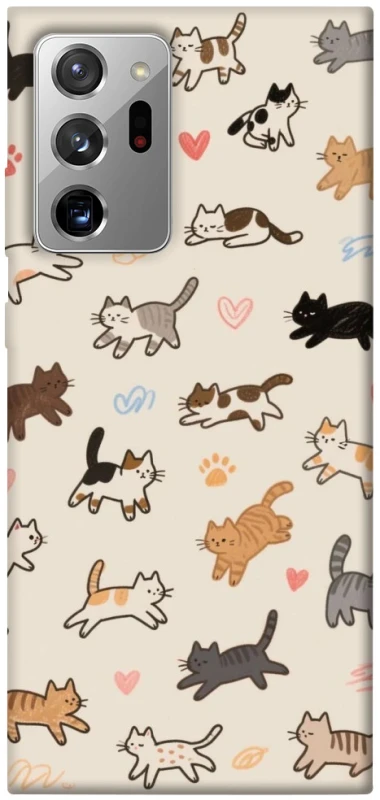 Чехол на Samsung Galaxy Note 20 Ultra Cat style ver.2 фото 1 из 1