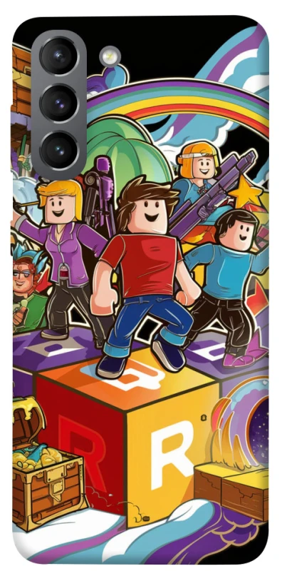 Чохол на Samsung Galaxy S21 Roblox family фото 1 з 1