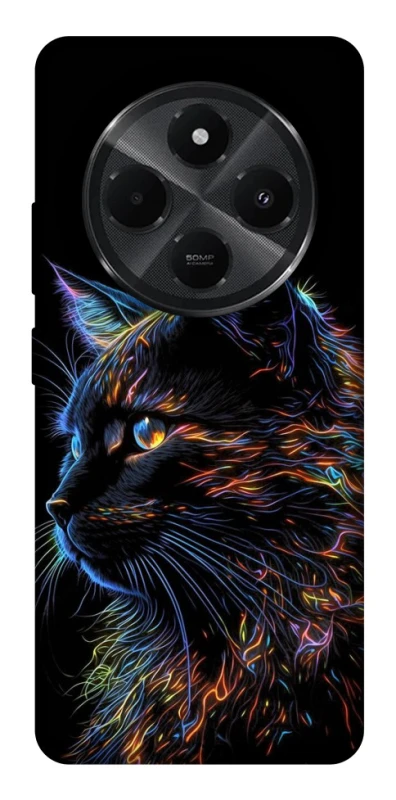 Чохол на Xiaomi Poco C75 Чорний кіт фото 1 з 1