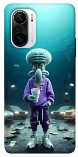 Чохол на Xiaomi Redmi K40 / K40 Pro / K40 Pro+ / Poco F3 Сквідвард фото 1 з 1