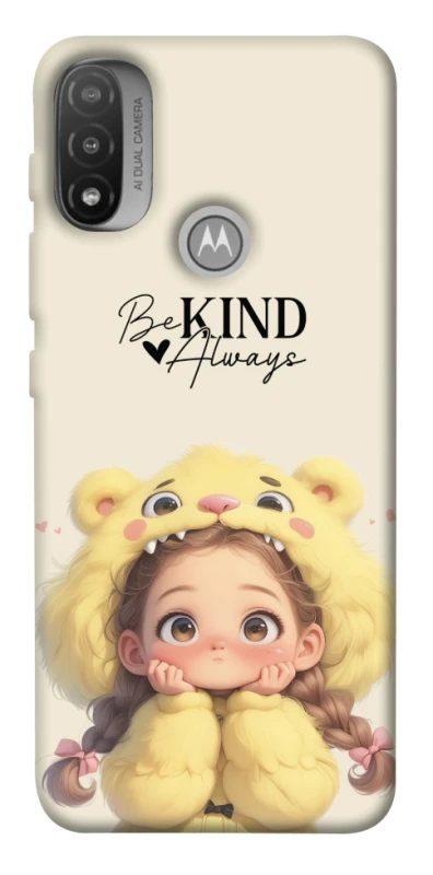 Чехол на Motorola Moto E20 Be kind фото 1 из 1