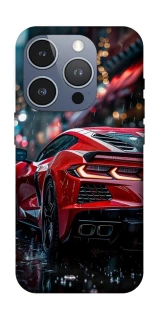 Чехол на Apple iPhone 16 Pro Red sports car фото 1 из 1