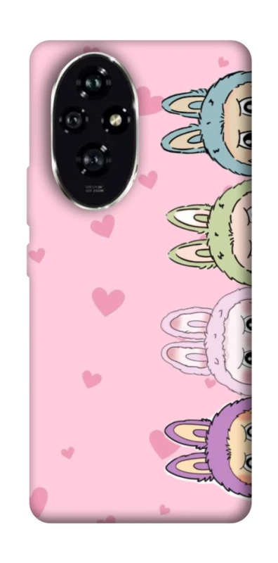 Чохол на Honor 200 All Labubu 4 фото 1 з 1