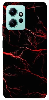 Чехол на Xiaomi Redmi Note 12 4G Красная молния фото 1 из 1