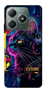 Чохол на Realme C61 Cyber Cat v2 фото 1 з 1