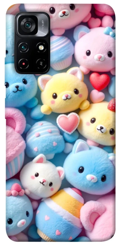 Чохол на Xiaomi Poco M4 Pro 5G Soft toys фото 1 з 1