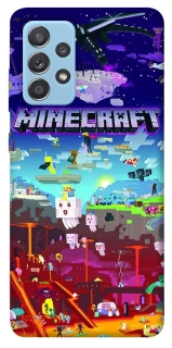 Чехол на Samsung Galaxy A52 4G / A52 5G Minecraft world фото 1 из 1